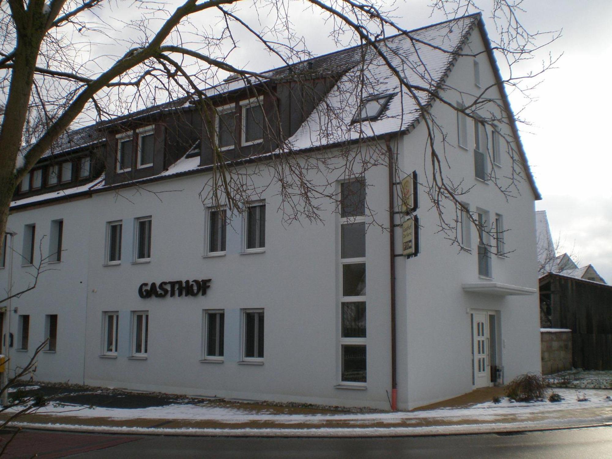 Gaestehaus Zur Kurve Цирндорф Екстер'єр фото